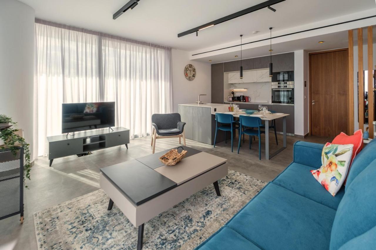Gaia Seaview Apartment 1 Larnaka Exterior foto